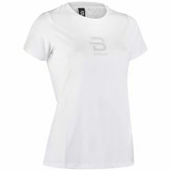 Billig 😀 Dame Dæhlie T-Shirt Focus Wmn (White) 🥰
