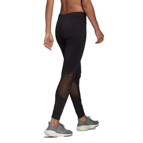 Budsjett 👏 Dame Adidas Aeroknit 7/8 Running Tights (Black) 😀