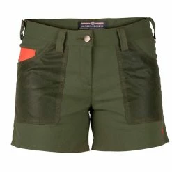 Uttak 🧨 Dame Amundsen Sports 5incher Field Shorts 👩 Women (Spruce Green/Green) 💯