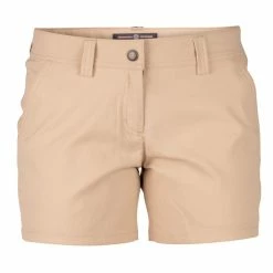 Uttak 🤩 Dame Amundsen Sports 6Incher Deck Shorts 👩 Womens (Desert) 👏