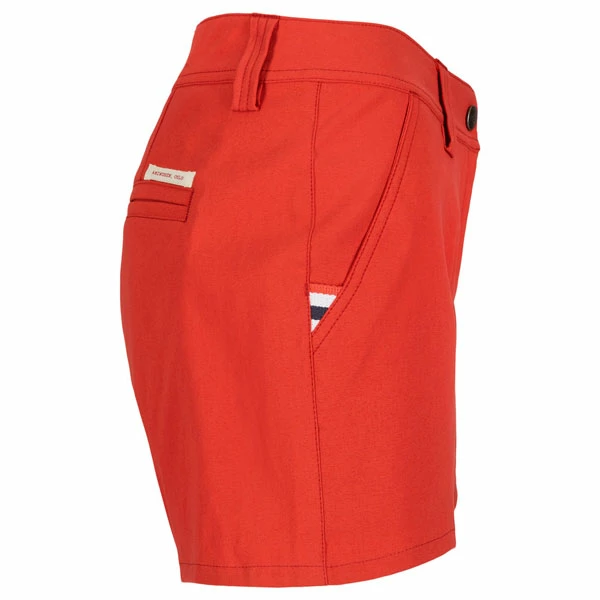 Billig 😉 Dame Amundsen Sports 6incher Deck Shorts 👩 Womens (Red Clay) 🌟 - Bilde 3
