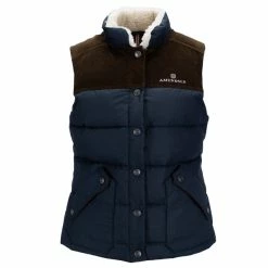Kjøpe 💯 Dame Amundsen Sports Groomer Vest 👩 Womens (Dark Navy) 😀