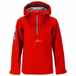 Beste salg 🔔 Dame Amundsen Sports Peak Anorak 👩 Womens (Red) 😍