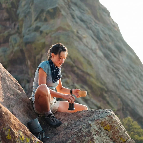 Varmt salg 😉 Dame Amundsen Sports Vagabond Tee 👩 Womens (Faded Navy) ✔️ - Bilde 3