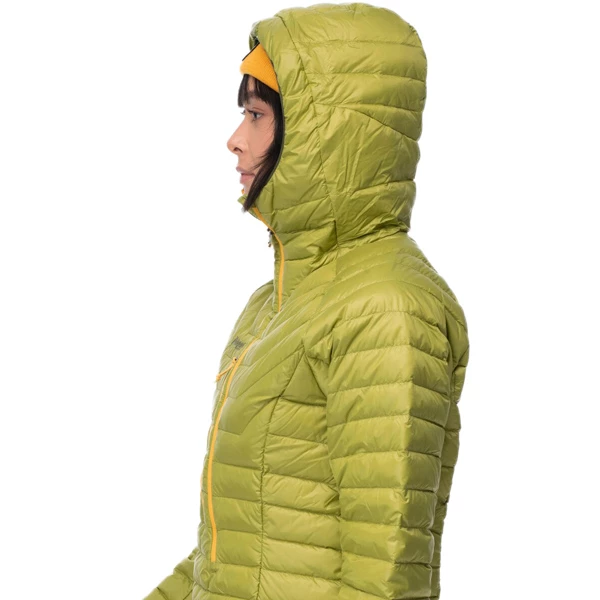 Billig 💯 Dame Bergans Cecilie Down Light Anorak (Trail Green) 😍 - Bilde 3