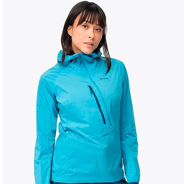 Kjøpe 🔔 Dame Bergans Cecilie Light Wind Anorak (Clear Ice Blue) 😉 - Bilde 2