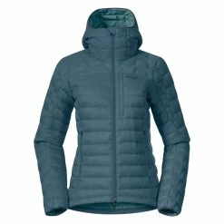Rabatt 🎉 Dame Bergans Magma Light Down Jacket W/Hood 👩 Women (Orion Blue) 🔔