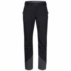 Flash salg ⌛ Dame Bergans Senja Hybrid Softshell W Pant (Black) 👏