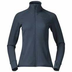 Kjøpe 🎉 Dame Bergans Ulstein Wool 👩 Womens Jacket (Orion Blue) 😉