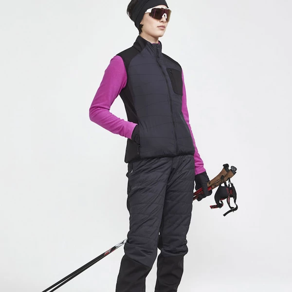 Varmt salg 🔥 Dame Craft Core Nordic Training Insulate Vest W (Black) 🎉 - Bilde 2