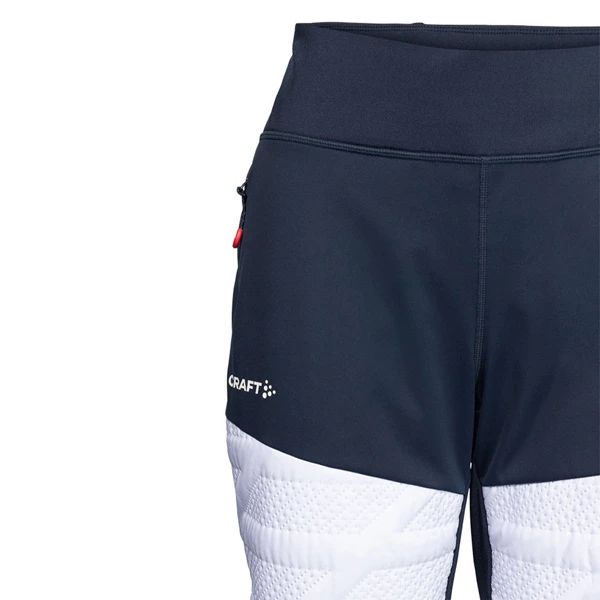 Budsjett 🌟 Dame Craft Nor Adv Nordic Training Speed Pants W (Blaze-White) 🔥 - Bilde 3