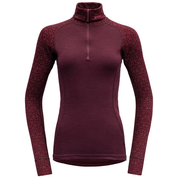 Flash salg 🎁 Dame Devold Duo Active 👩 Woman Zip Neck (Port) ⌛