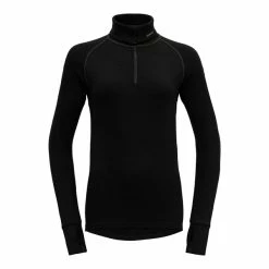 Promo 🌟 Dame Devold Expedition 👩 Woman Zip Neck (Black) 🔔