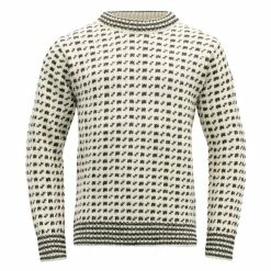 Promo 🔔 Herre Devold Original Islender Wool Sweater (Offwhite/Anth.) 🎁