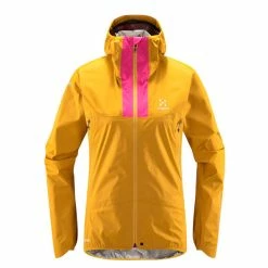 Varmt salg ⭐ Dame Haglöfs L.I.M Gtx Jacket 👩 Women (Autumn Leaves/Ultra Pink) ⭐