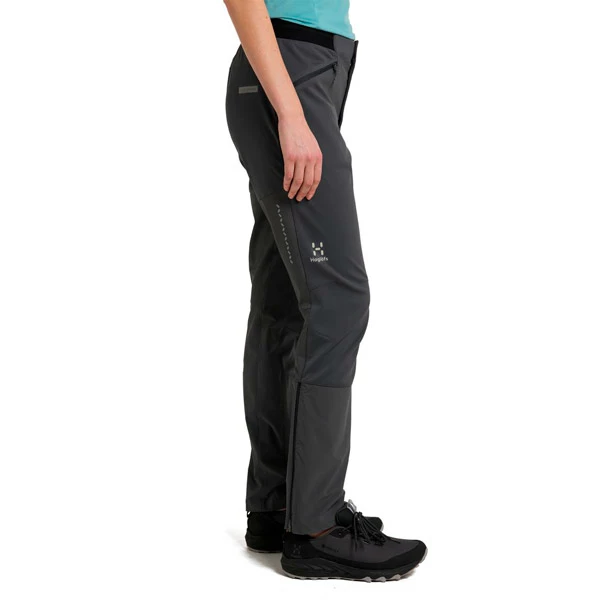 Uttak ❤️ Dame Haglöfs L.I.M Hybrid Softshell Pant 👩 Women (Magnetite) ✔️ - Bilde 3