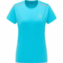 Billig 🤩 Dame Haglöfs L.I.M Tech Tee 👩 Women (Maui Blue) ⌛