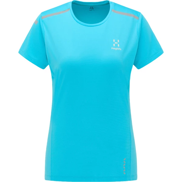 Billig 🤩 Dame Haglöfs L.I.M Tech Tee 👩 Women (Maui Blue) ⌛