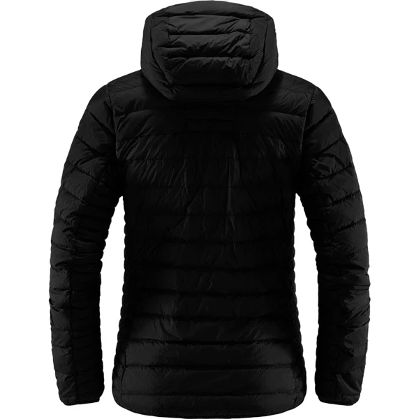 Tilbud 🤩 Dame Haglöfs Micro Nordic Down Hood 👩 Women (True Black) 🛒 - Bilde 2