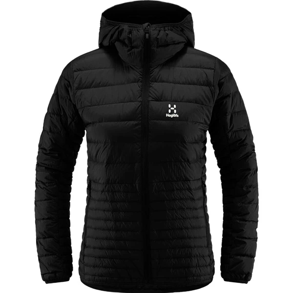 Tilbud 🤩 Dame Haglöfs Micro Nordic Down Hood 👩 Women (True Black) 🛒