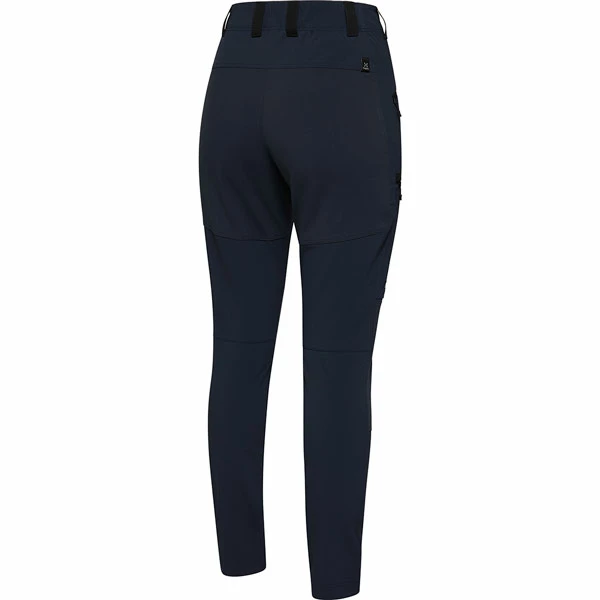 Budsjett 🎁 Dame Haglöfs Mid Slim Pant 👩 Women (Tarn Blue/True Black) ✨ - Bilde 2