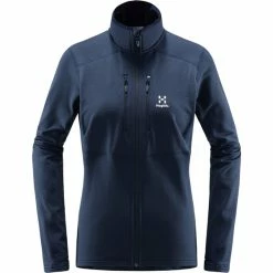 Engroshandel 👏 Dame Haglöfs Roc Sheer Mid Jacket 👩 Women (Tarn Blue) ❤️