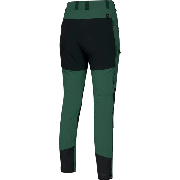 Rabatt 🤩 Dame Haglöfs Rugged Slim Pant 👩 Women (Fjell Green/True Black) 🎁 - Bilde 2