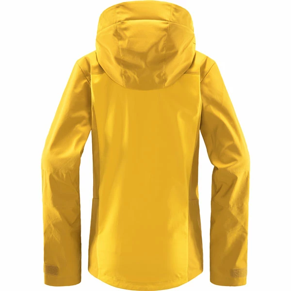 Beste anmeldelser av ⭐ Dame Haglöfs Touring Infinium Jacket 👩 Women (Pumpkin Yellow/Autumn Leaves) 👍 - Bilde 2