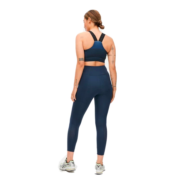 Billig 🔥 Dame Röhnisch Tempo Logo Tights (Black Iris) ⭐ - Bilde 3