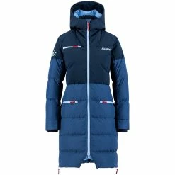 Billig 😉 Dame Swix Horizon Down Parka W (Dark Navy) 🔔