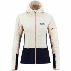 Billig 👏 Dame Swix Horizon Jacket W (Peach Whip) ✔️