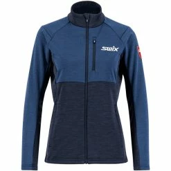 Kjøpe 👏 Dame Swix Infinity Midlayer Jkt W (Lake Blue) 🔔