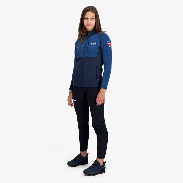 Kjøpe 👏 Dame Swix Infinity Midlayer Jkt W (Lake Blue) 🔔 - Bilde 4