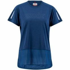 Tilbud 😍 Dame Swix Motion Mesh T-Shirt W (Lake Blue) 😍