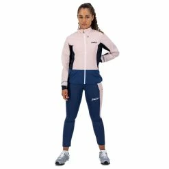Beste salg ✔️ Dame Swix Motion Premium Jacket W (Peach Whip/Lake Blue) 👏