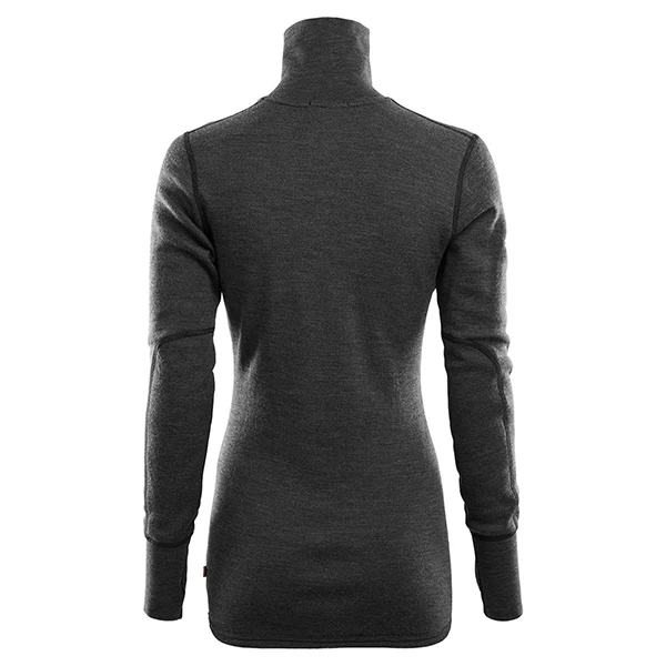 Tilbud 🥰 Dame Aclima DoubleWool Polo 👕 Shirt W/Zip 👩 Women`s ⭐ - Bilde 2